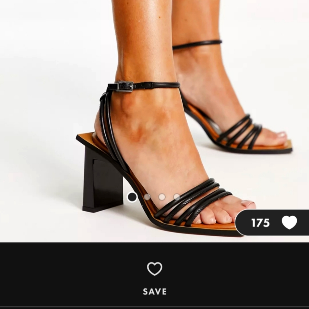 Topshop leather sandals